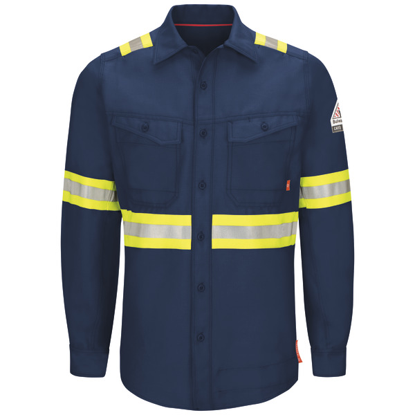 iQ Series® Endurance Men's FR Enhanced Visibility Work Shirt